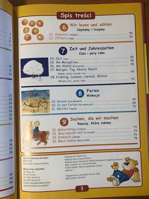 słownik obrazkowy dla dzieci NIEMIECKI