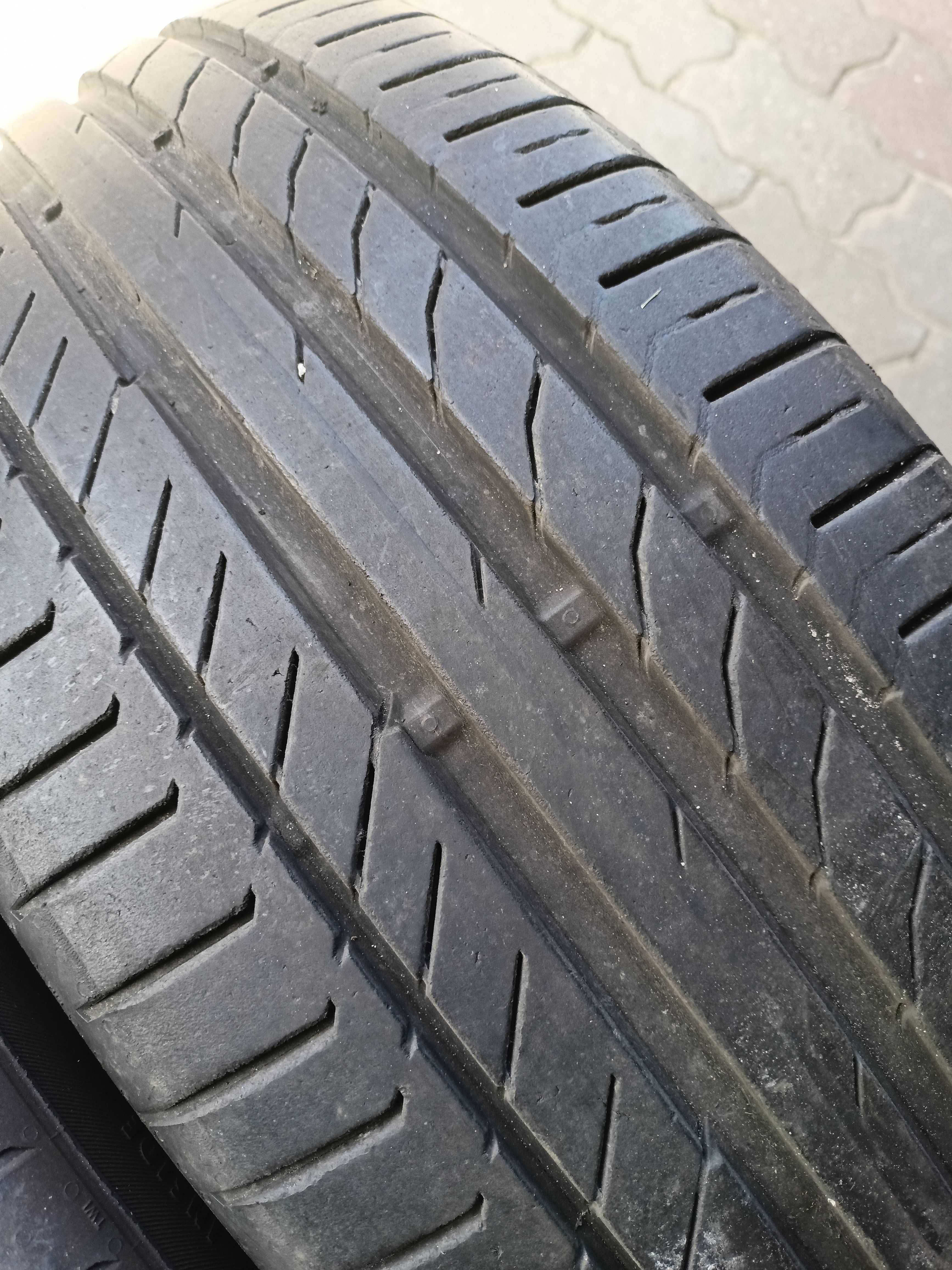 Opony lato Continental 225/45 R19 cena 2szt 6mm 17r.