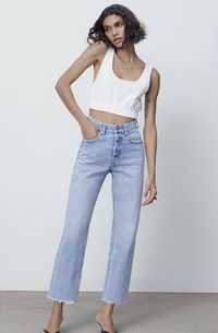Прямі джинси Zara 34 розмір