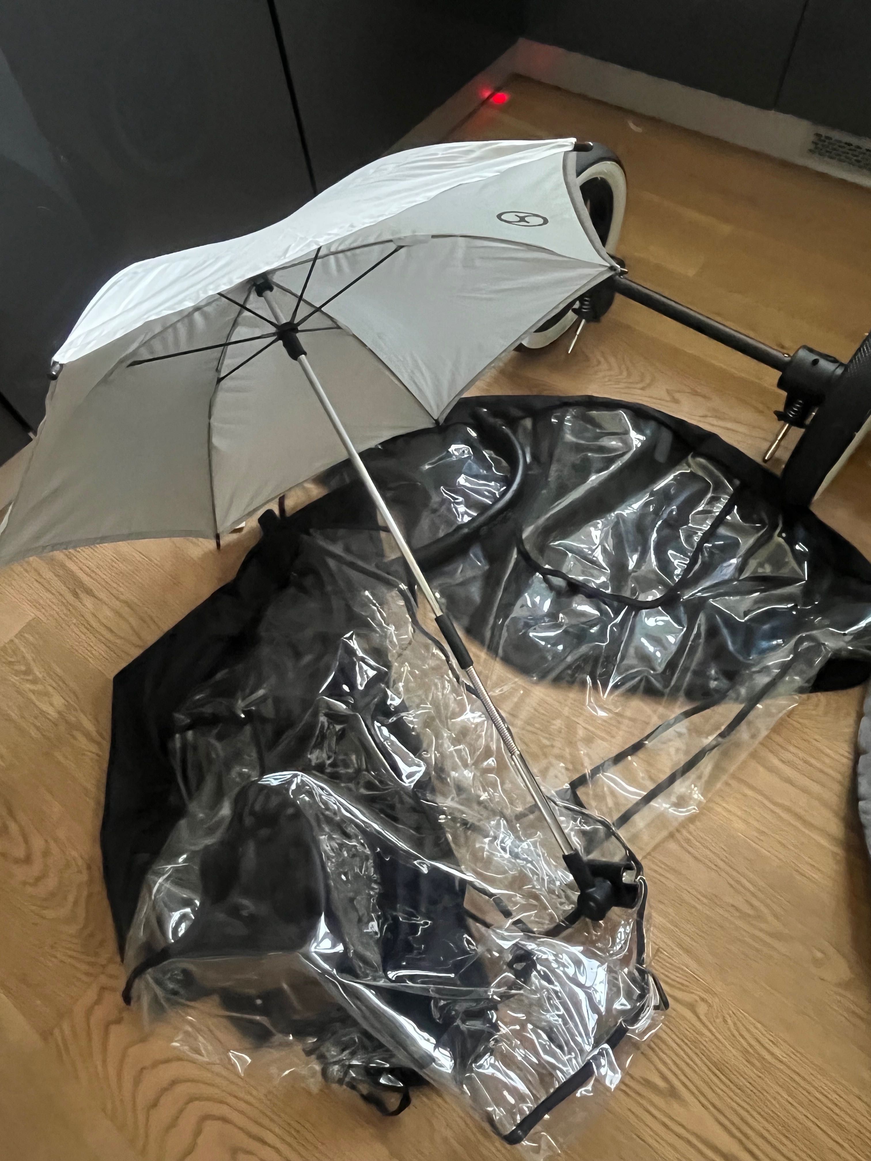 Wózek Cybex Priam + gondola + bogate wyposażenie