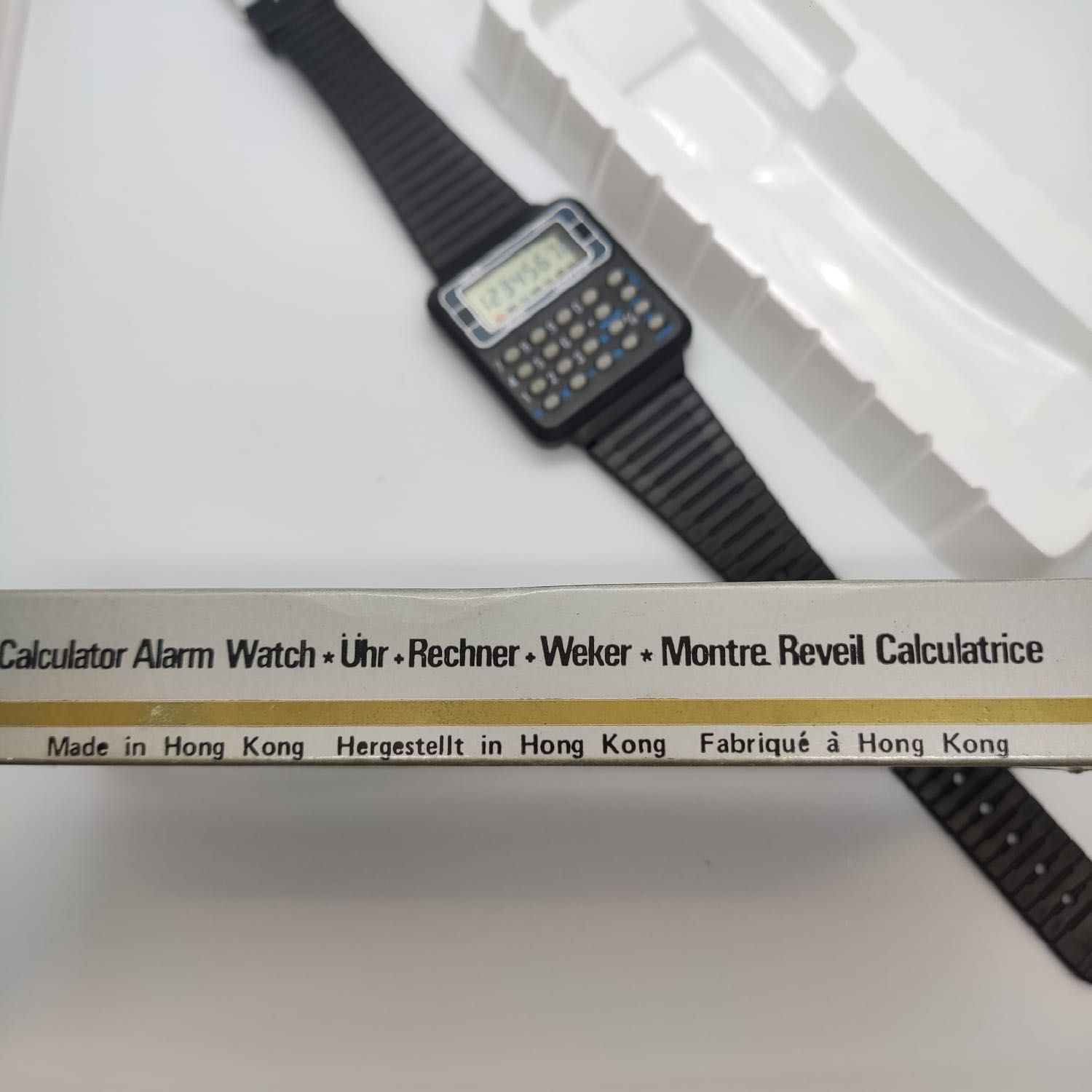 Zegarek z kalkulatorem 7 melodyjek PRL