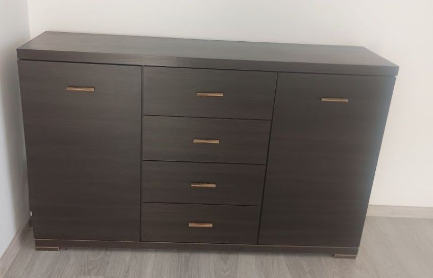 Komoda BRW wenge, ciemny kolor