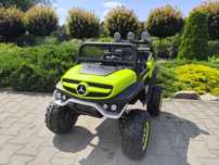 Auto Na Akumulator Mercedes Unimog 4x4 Napęd - Pilot - NOWE