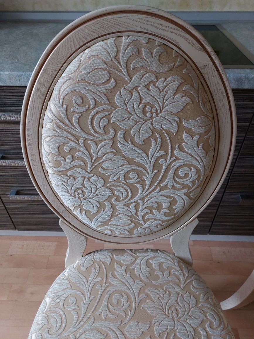 Новий дерев'яний стілець LisMaster в класичному стилі для вітальні,їда