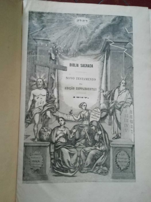 Bíblia Sagrada (4 Volumes) - 1852