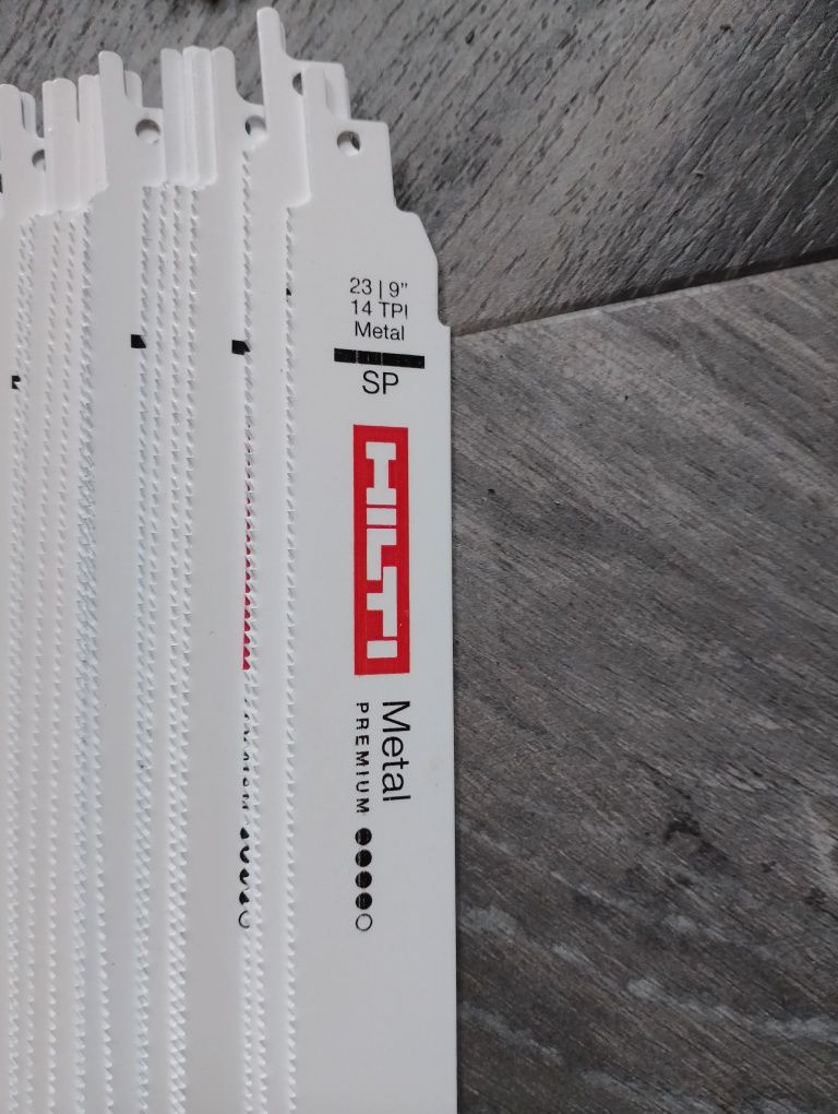 Hilti brzeszczoty do piły szablastej do metalu drewna 23 cm 9"