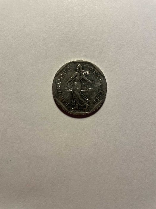 moneta francja francaise liberte egalite fraternite 20 centimes 1985