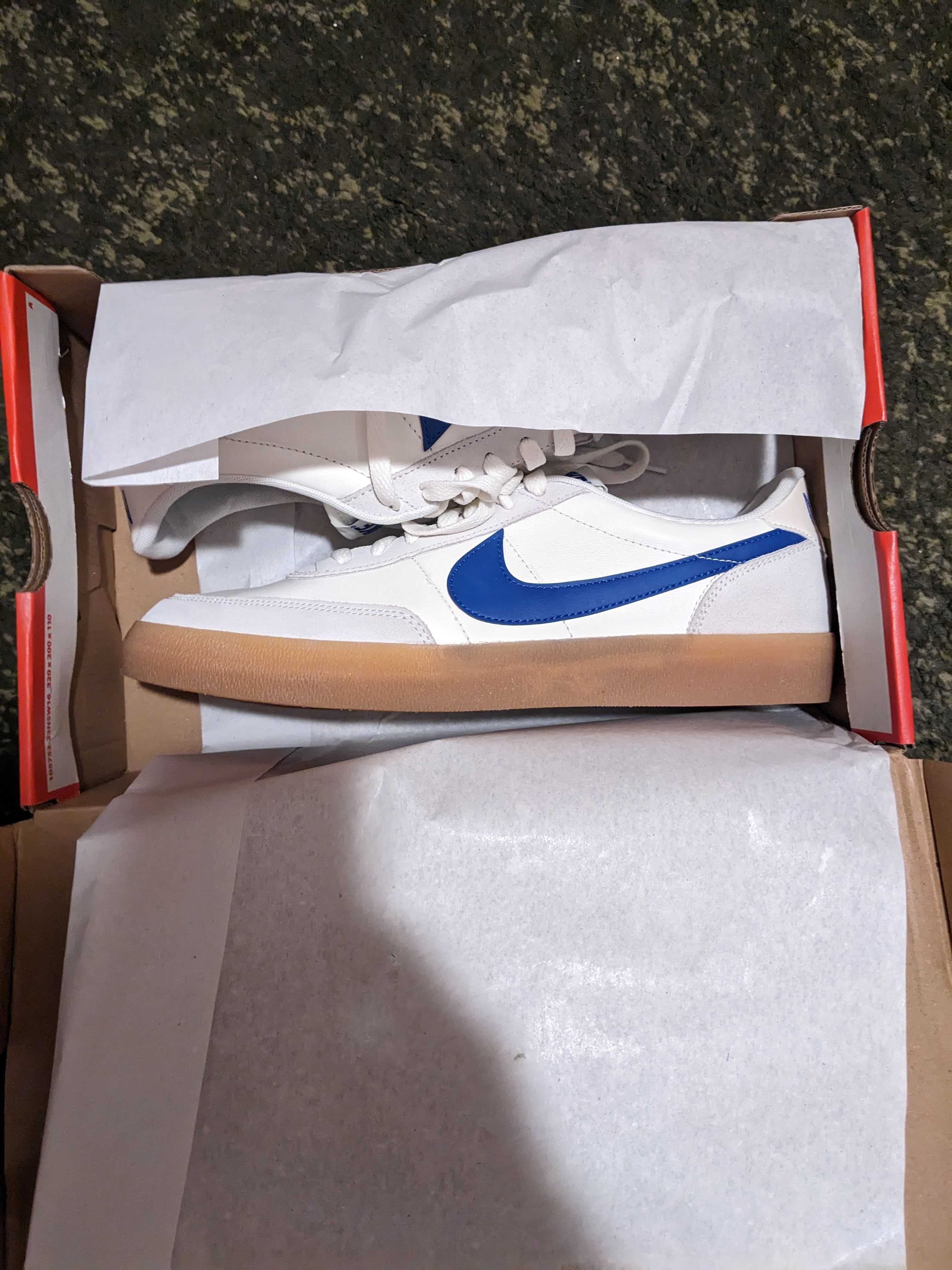 Nike KILLSHOT 2 - Sneakersy - biały niebieski 45