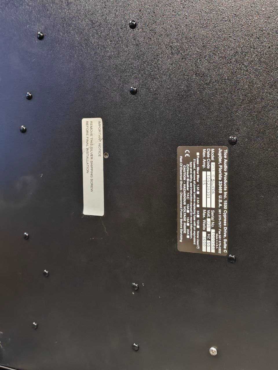Фільтр Живлення Tice Audio Power Block III Signature Conditioner US