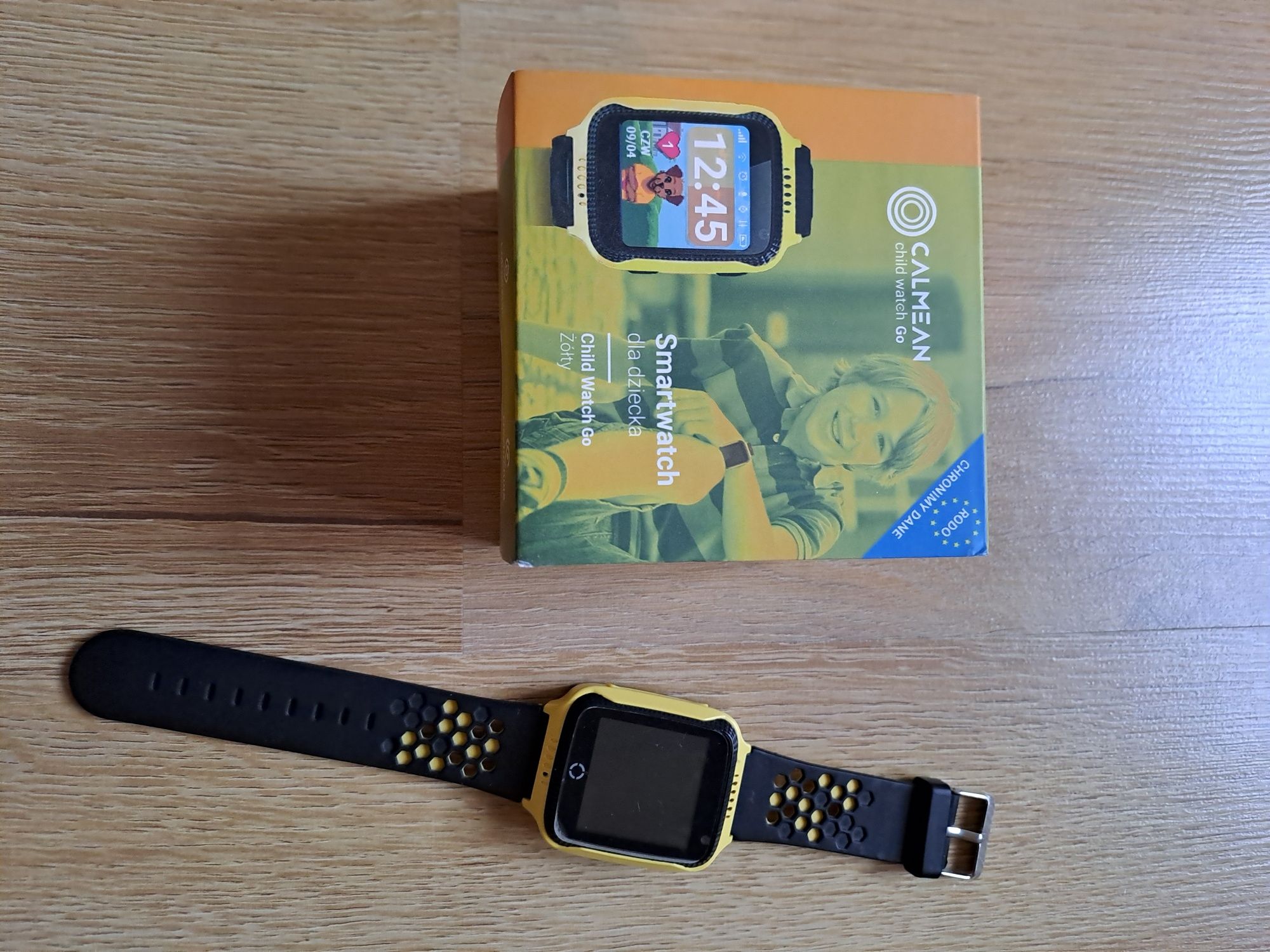 CALMEAN Child watch Go żółty