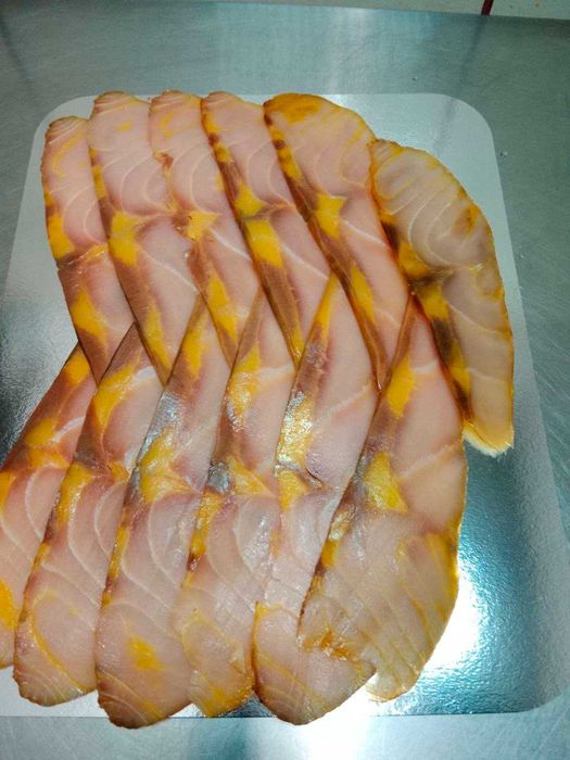 Филе осетра х/к.Филе белуги х/к.Осетр.Белуга.Копченая рыба.Осетрина.