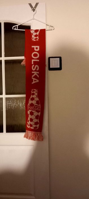 Ciepły  szalik  z nadrukiem