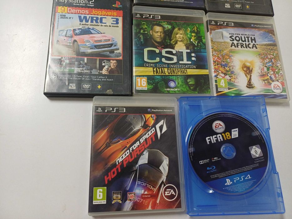 Jogos para PSP2/3/4 8 unidades