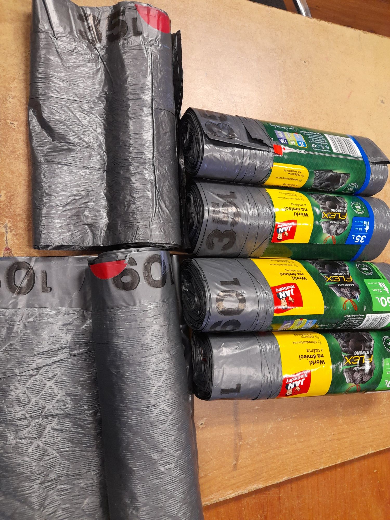 WORKI na smieci 35l i 60l