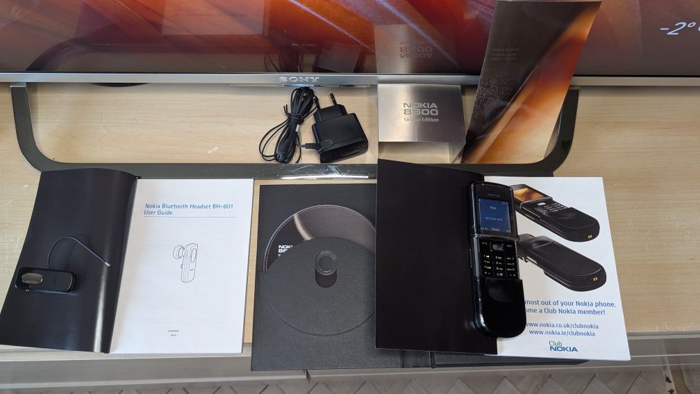 Nokia 8800 Sirocco, ORYGINALNA, z Polski, pełny komplet