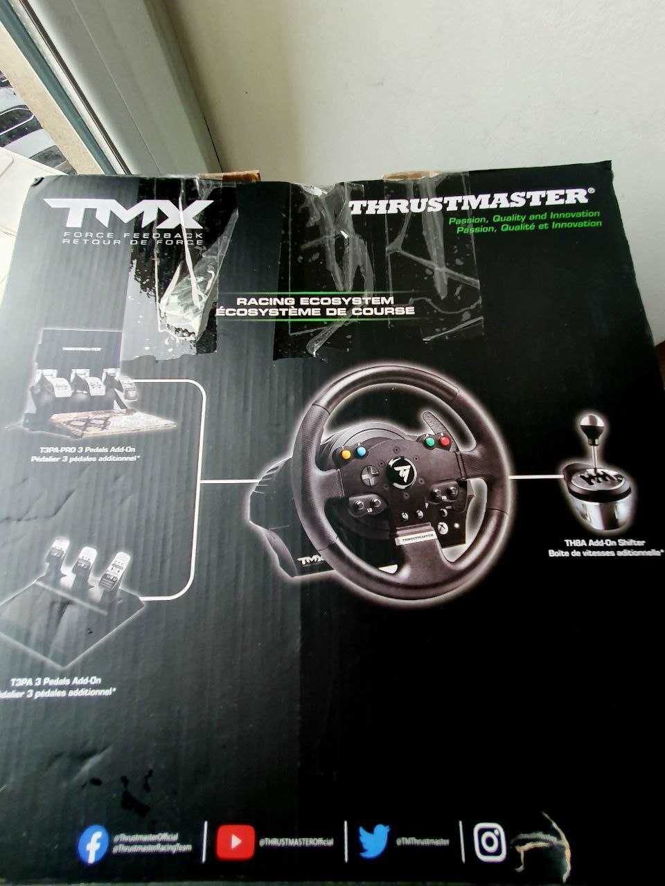 РульThrustmaster TMX Force Feedback Xbox Series X|S,Xbox Onе, ПК