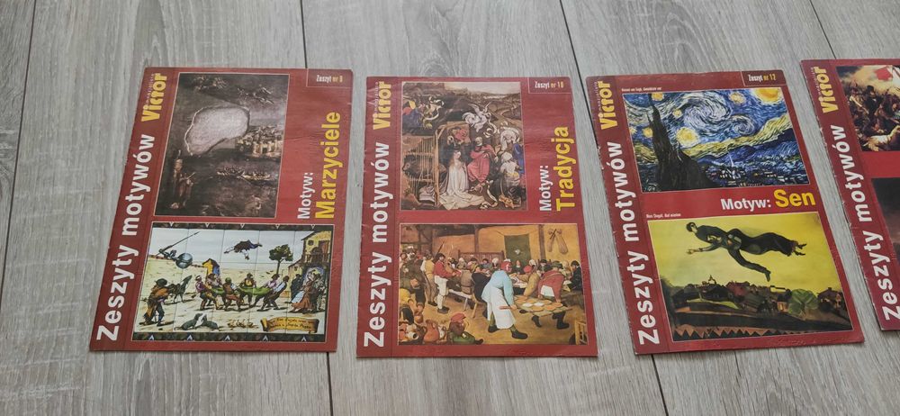 Zeszyt motywów literackich Wiktor wydania archiwalne