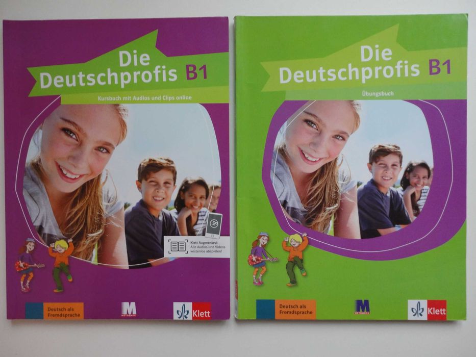 Комплект Die Deutschprofis B1 (Kursbuch + Übungsbuch)