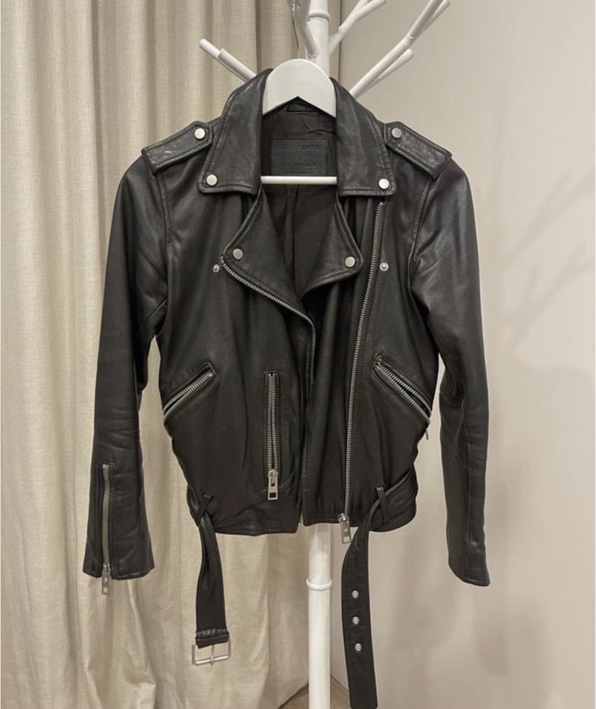 Allsaints balfern jacket легендарна класична косуха оригінал