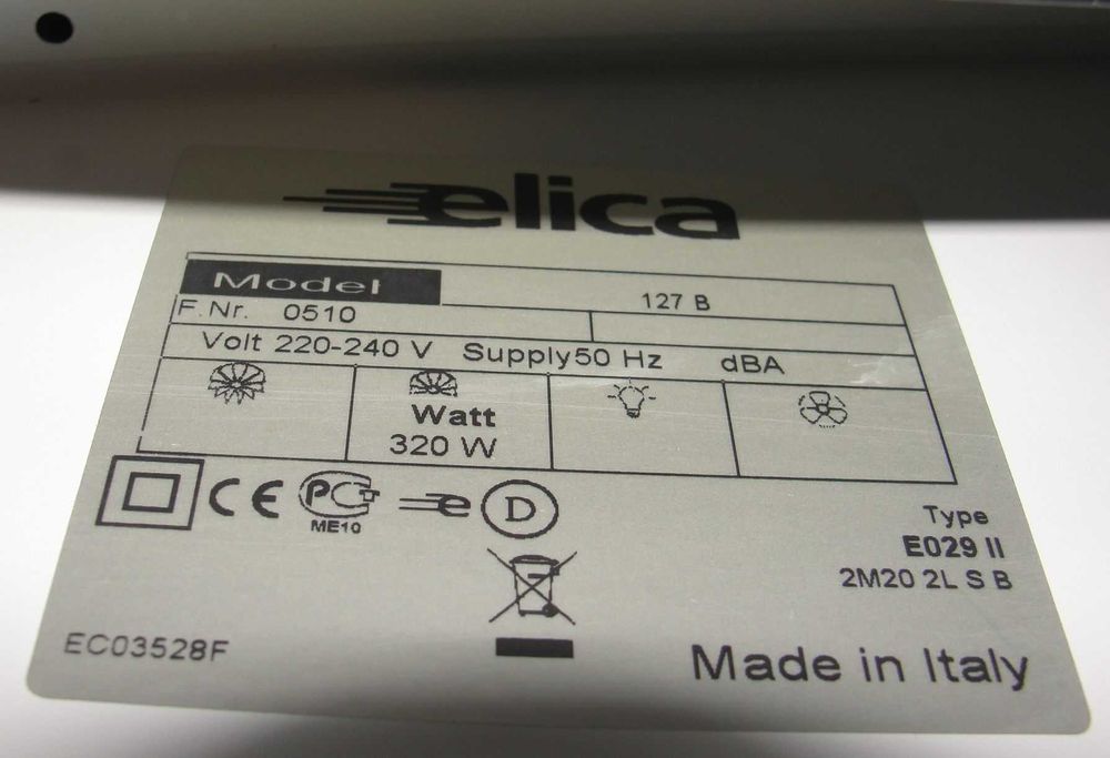 Витяжка "Elica 127B"