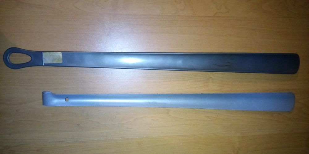 Łyżki do butów długie metalowa i plastikowa