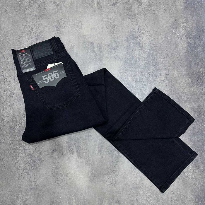 Чорні чоловічі джинси Levi's 506