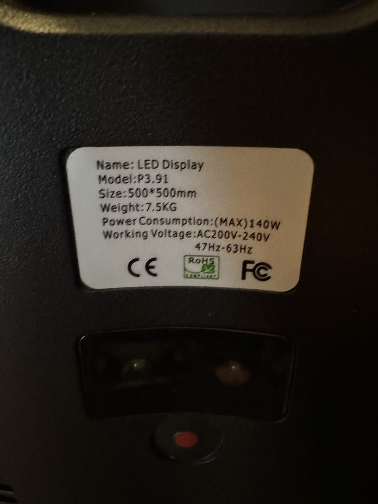 Ekran LED p3.9 indoor Gloshine