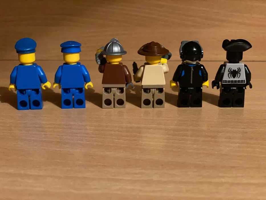 Lego minifigurki figurki Pilot Górnik Podróżnik [zestaw 6 minifigurek]
