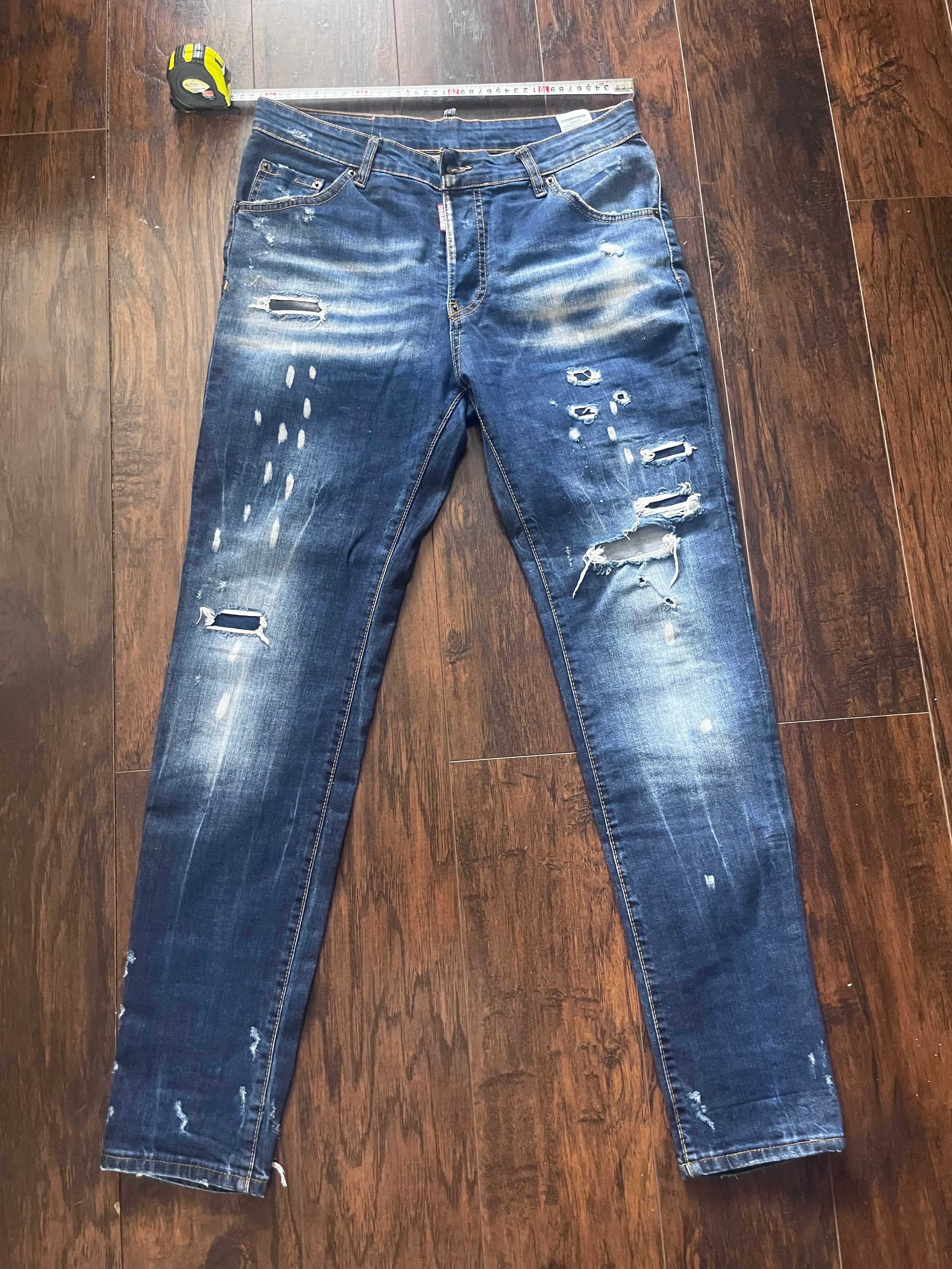 Spodnie dsquared jeans denim