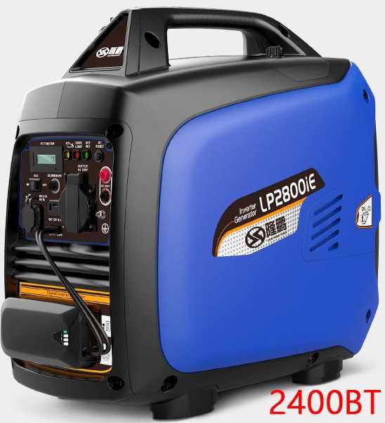 ТИХІ генератор інвенторний бензиновий 2.4-5,8 кВт чиста синусоїда нови