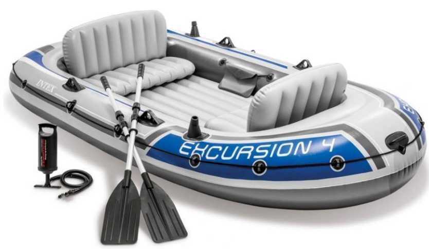 NOWY ponton Intex Excursion 4 315 cm +pompa