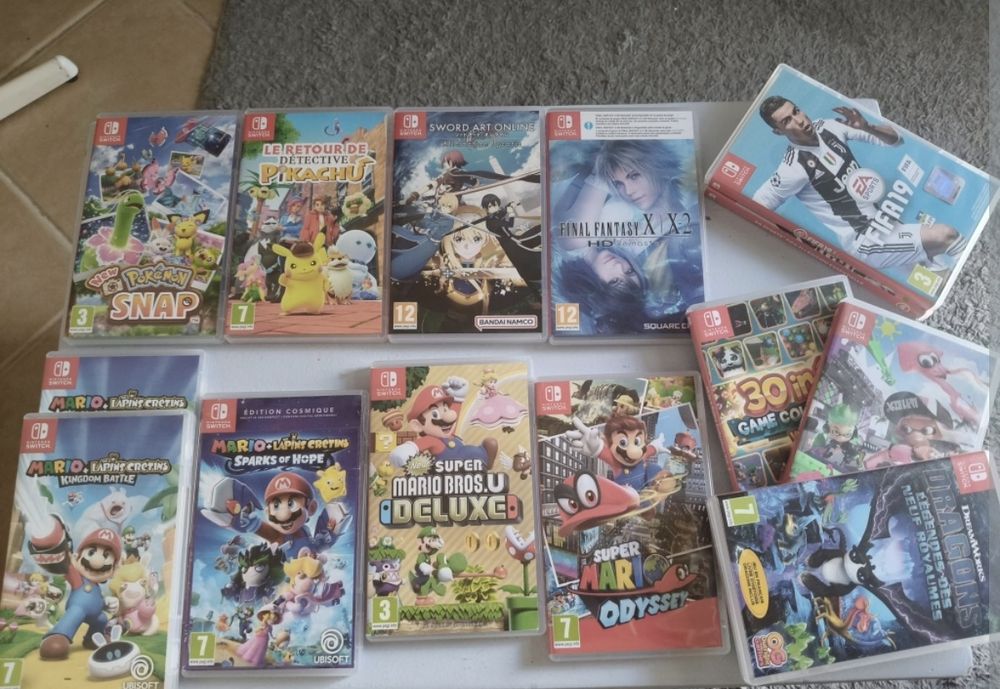 Jogos nintendo switch