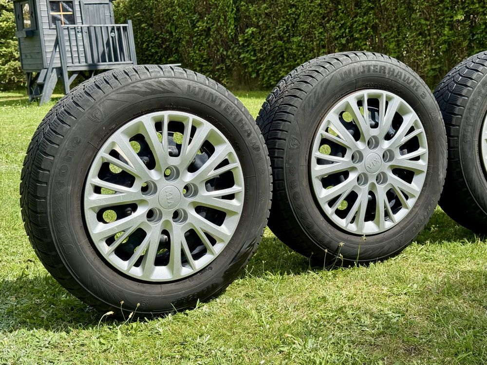 Koła zimowe KIA CEED II 195/65 R15 + kołpaki - FELGI OPONY