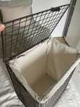 Kosz na pranie loft metal