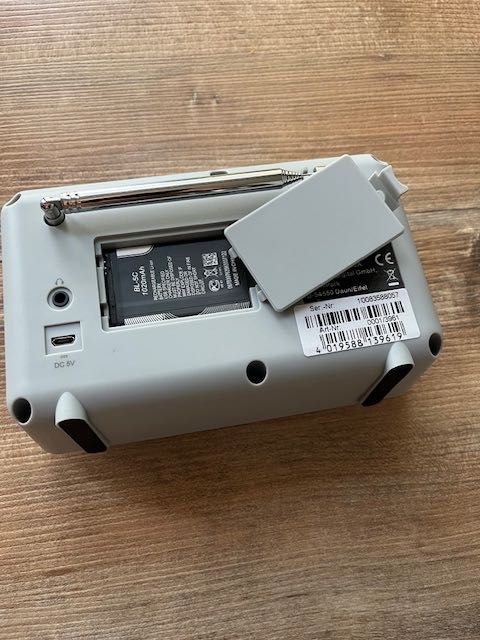Radio internetowe DAB FM Technisat 6IR 2x bateria