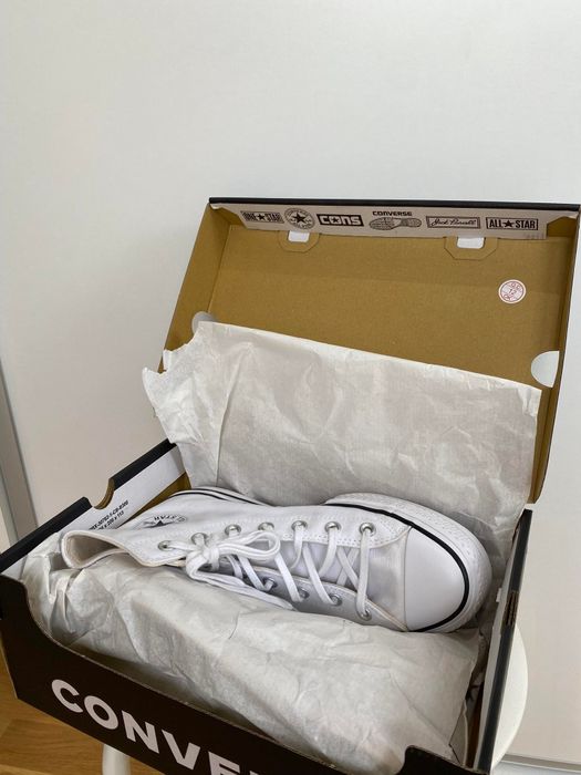 Converse Lift platform white r.40 nowe