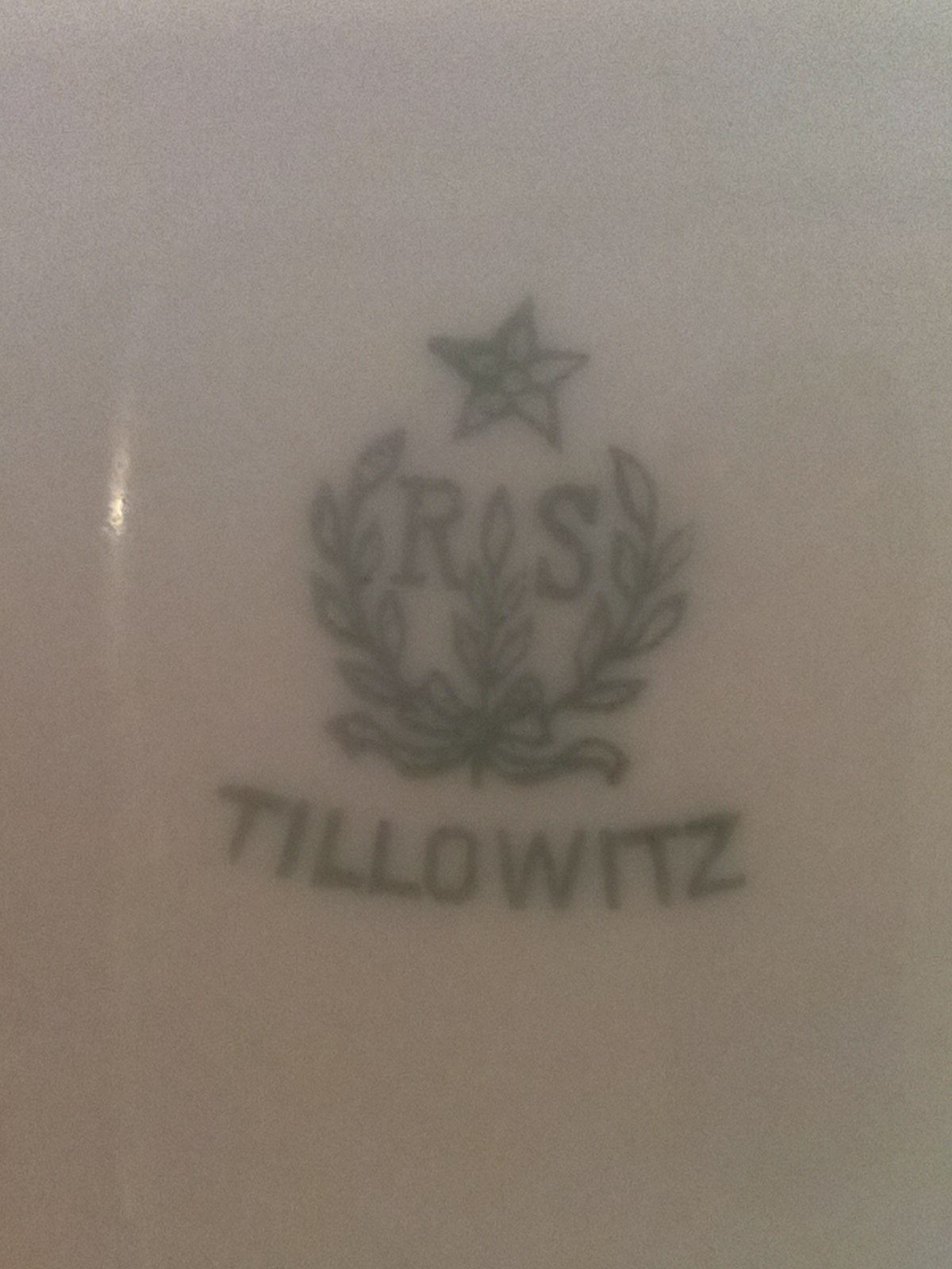 TILLOWITZ RS Porcelana Śląska Talerzyki