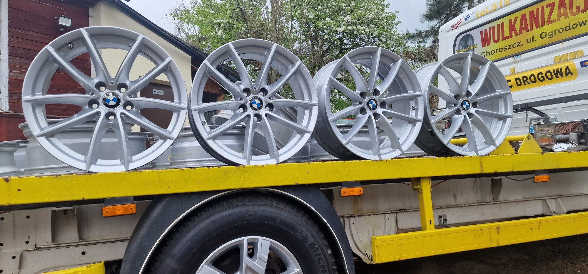 Felgi Aluminiowe Bmw G-X3-X4 R18 5x112-7J ET22+Czujniki Ciśnienia