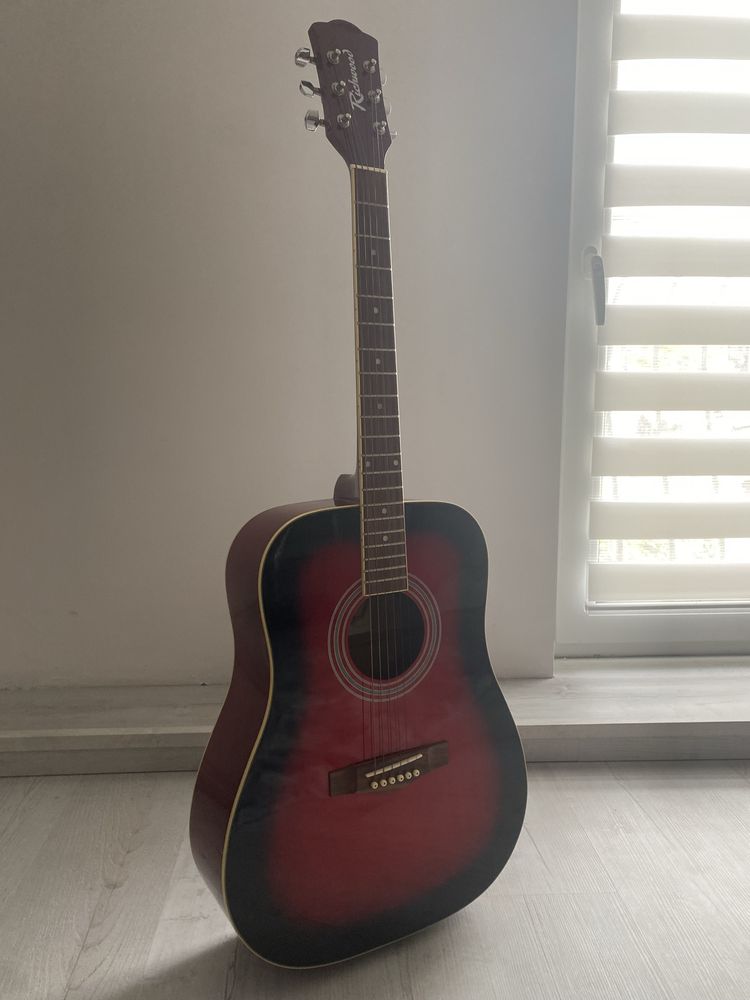 Gitara akustyczna 4/4 richwood + pokrowiec