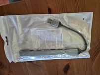 Hub USB 7in1 srebrny