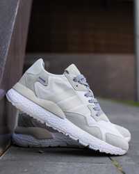 Кросівки чоловічі Adidas Nite Jogger White Адідас білі