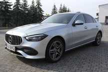 Mercedes-Benz Klasa C 220d, 4MATIC, 200KM, I rej.2023, skóra, szyberdach, FVAT Marża