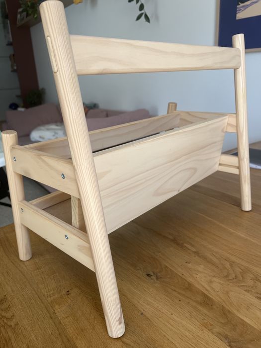 Stojak polka na ksiazki dla dzieci ikea flisat