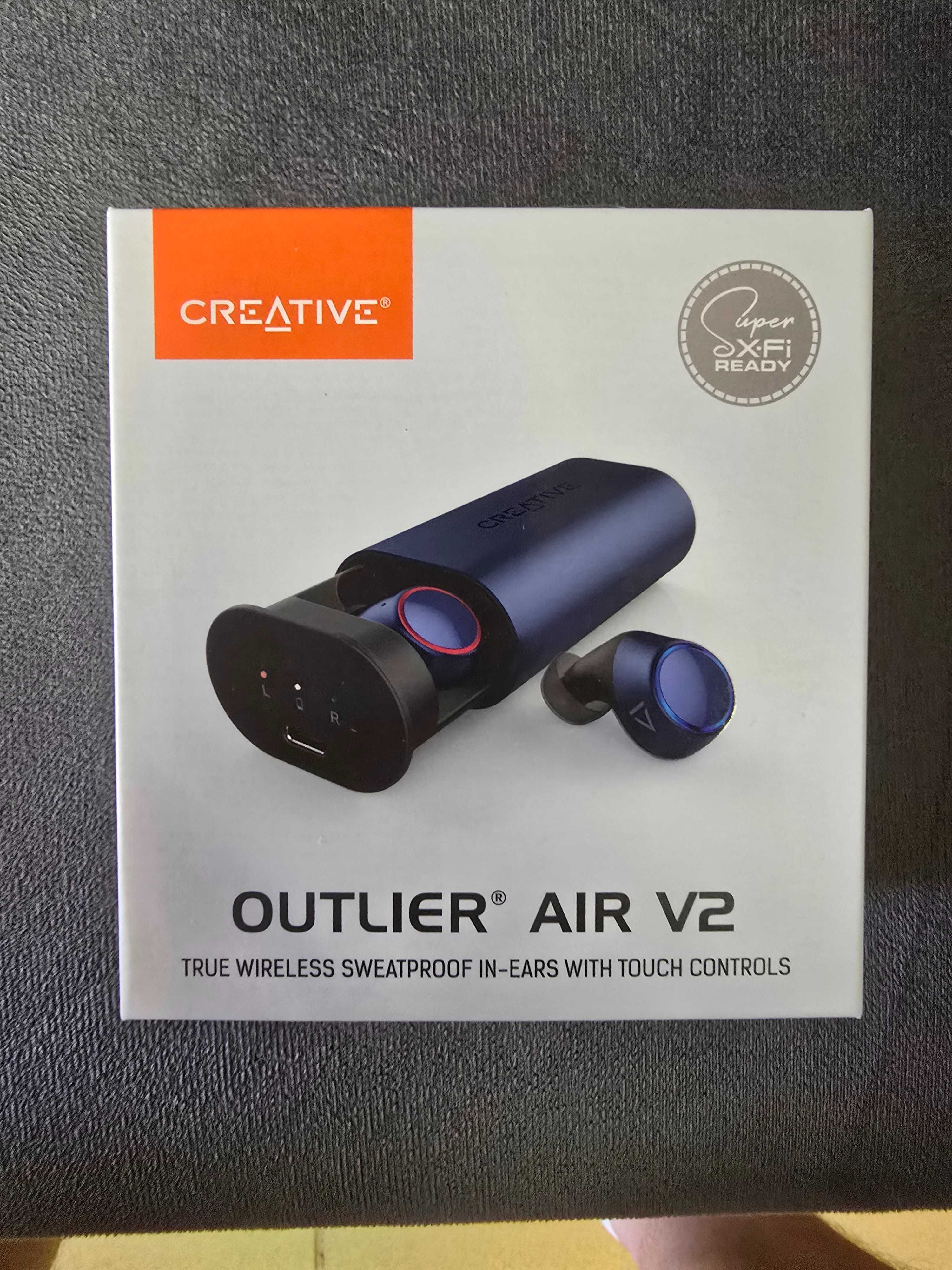 NOWE słuchawki bezprzewodowe Creative Outlier Air V2