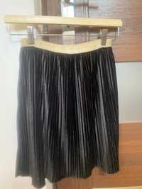 Spódniczka spódnica plisowana Zara 164 czarna