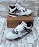 Nowe Jordan 4 białe sneakersy męskie oryginalne buty sportowe 41-46
