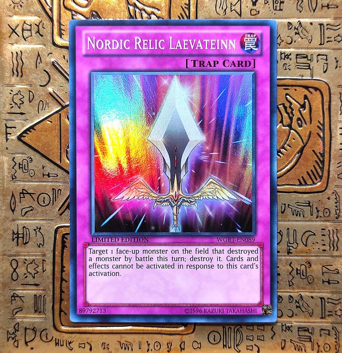 Nordic Relic Laevateinn - Edição Limitada Yugioh