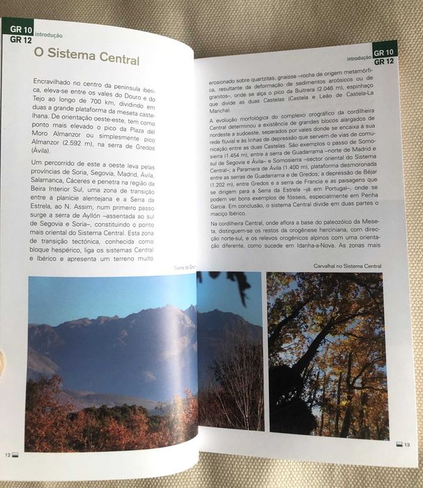 Guia GR10 e GR12 - Grandes Rotas Pedestres de Espanha a Portugal