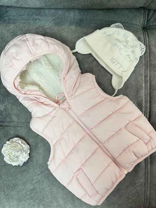 Жилетка тепла для дівчинки