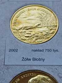 Zestaw monet 2 GN rocznik 2002